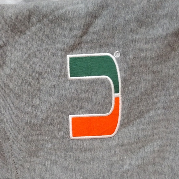 Miami Hurricanes Fanatics Vintage Fleece Quarter-Zip Jacket - Picture 7 of 9